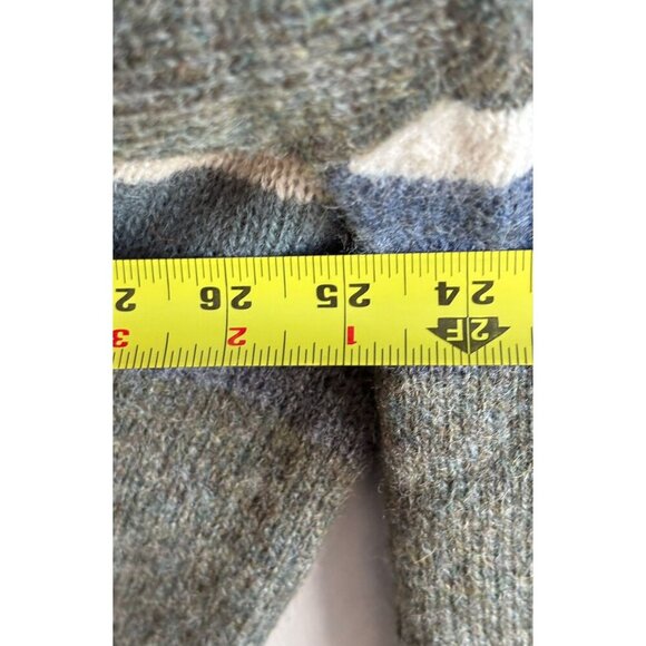 Columbia Men’s Wool Mockneck 1/4 Zip Elastic Cuffed Pullover Sweater Gray Sz XL - Picture 6 of 11